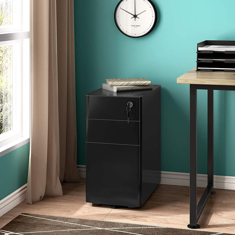 Standing Desk Storage File Cabinet3